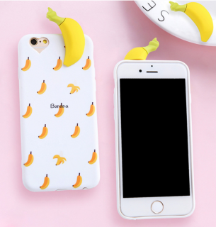 Summer fruit 3D kryt pro Apple iPhone 7/8/SE (2020/2022) Fruit: Banán