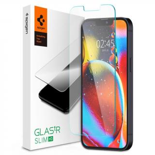 Tvrzené sklo Spigen Glas.tR Slim HD pro Apple iPhone 12 Mini