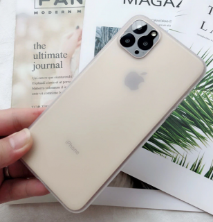 Ultra tenký transparent kryt pro Apple iPhone 11 Barva: Bílá