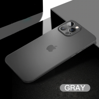 Ultra tenký transparent kryt pro Apple iPhone 12 Barva: Šedá
