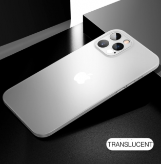 Ultra tenký transparent kryt pro Apple iPhone 13 Mini Barva: Bílá