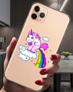 Unicorn makes rainbow silikonový kryt pro Apple iPhone 11