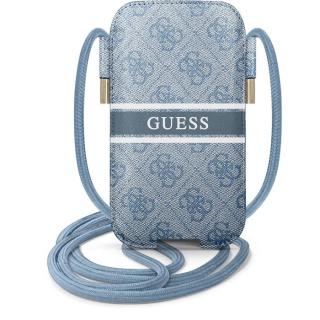 Univerzální kapsa na mobil se šňůrkou Guess 6,1   4G Stripe, Blue