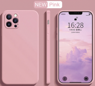 Zadní silikonový kryt s ochranou fotoaparátu pro Apple iPhone 11 Barva: Růžová