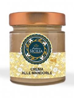 Antica Sicilia Mandlový krém (Crema di mandorle) 210g