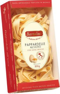 Bartolini Pappardelle pasta- vaječné 500g
