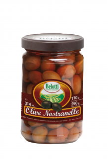 Belotti Černé olivy Nostranelle (Olive Nere) 314ml