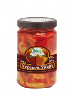 Belotti Paprikové filety (Peperoni Filetti) 314ml