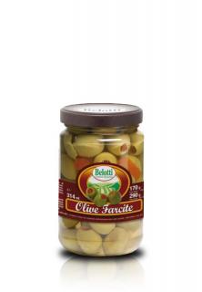Belotti Zelené olivy plněné paprikou (Olive Verdi Farcite) 314ml