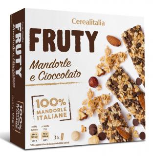 Cerealitalia Frutty mandlové tyčinky s čokoládou 99g (3x33g)