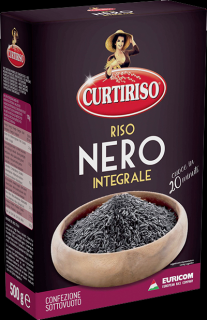 CURTIRISO Černá celozrnná rýže - Riso Nero 500g