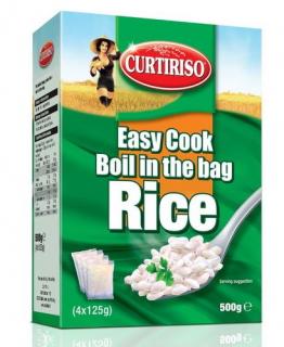 CURTIRISO Dlouhozrnná rýže ve varných sáčcích 4x125g