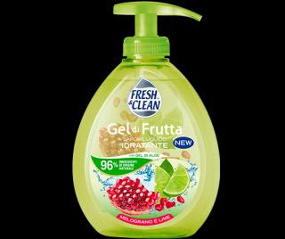 Fresh & Clean tekuté mýdlo na ruce (granátové jablko a limetka) Gel di Frutta 300ml