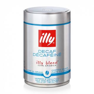 Illy Decaffeinato - 250g, zrnková káva bezkofeinová