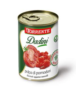 La Torrente Dadini polpa di pomodori - krájená rajčata 400g