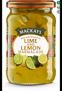 Mackays Marmeláda z limetek a citronů 340g
