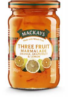 Mackays Marmeláda ze tří druhů ovoce 340g