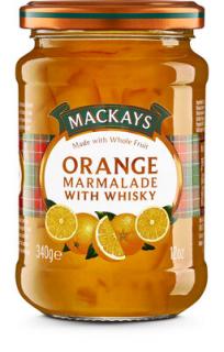 Mackays Pomerančová marmeláda s whisky 340g