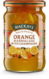 Mackays Pomerančová marmeláda se šampaňským 340g