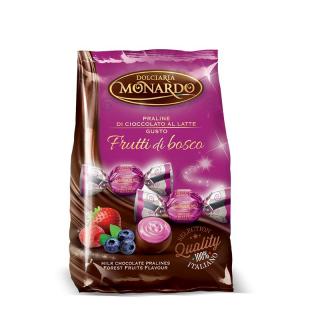 Monardo Pralinky mléčné s náplní z lesního ovoce (Praline Futti di Bosco) 100g