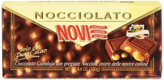 NOVI Nugátová čokoláda s ořechy - Nocciolato 130g