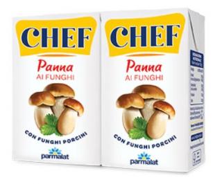 Parmalat Chef Panna al funghi - houbová 2x125ml