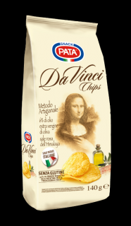 PATA Chips Da Vinci - Bramborové chipsy Da Vinci 140g