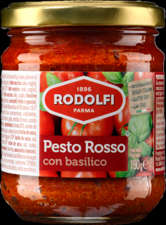 Rodolfi Mansueto Pesto Rosso (sklo) 190g
