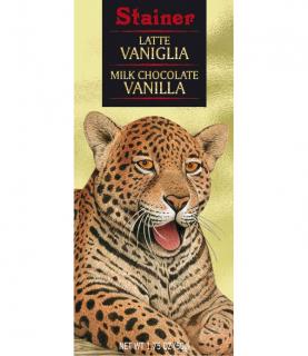 Stainer čokoláda mléčná 43% s vanilkou (vanilla) 50g