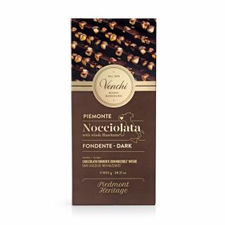 Venchi Nocchiolata fondente Dark - hořká čokoláda s lískovými oříšky 800g