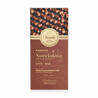 Venchi Piemonte Nocciolata čokoláda mléčná s lískovými ořechy 800g