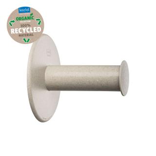 Koziol držák na toaletní papír PLUGNROLL - Organic, béžový