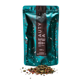 Beauty Tea ANNA BRANDEJS 150 g  Pravý zelený čaj s bylinkami