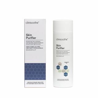 Clinisoothe Skin Purifier 250 ml  Čistí, zklidňuje, zjemňuje, vyrovnává, chrání, a regeneruje pokožku a to vše jeden revoluční produkt vhodný pro…