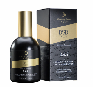 DSD Capixil+Placenta Shock Deluxe č. 3.4.4 100 ml  Sérum při dlouhotrvajícím vypadávání a ztenčení vlasů č. 3.4.4