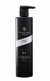 DSD Dixidox Deluxe Steel and Silk Treatment Shampoo č. 5.1L 500 ml  Obnovující šampon s keratinem Ocel a Hedvábí 500 ml č. 5.1L