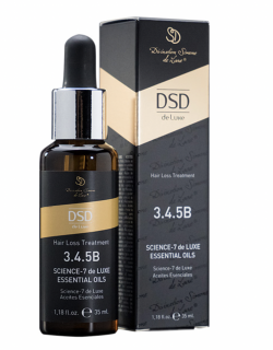 DSD Science-7 Deluxe Essential Oils č. 3.4.5B 35 ml  KOMPLEX ESENCIÁLNÍCH OLEJŮ Proti padání vlasů č. 3.4.5B