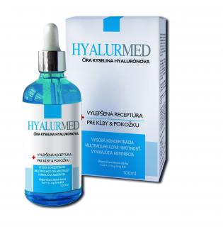 HYALURMED - Tekutá kyselina hyaluronová k perorálnímu užití  Doplněk stravy pro krásnou pleť a zdravé klouby