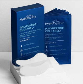 HYDROPEPTIDE POLYPEPTIDE COLLAGEL+ 8 balení  Podložky pod oči. Zpevnění, hydratace, zklidnění.