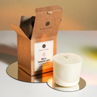 Kimmy Candles Náplň do svíček - Med & Tabákové listy 220 g