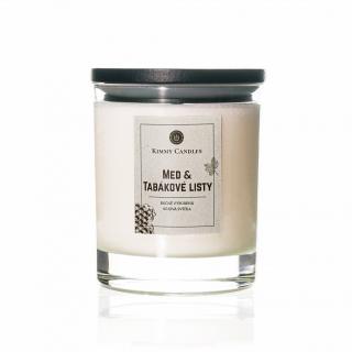 Kimmy Candles sójová svíčka Med & Tabákové listy 220 g