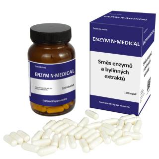 N-Medical Enzym - Double pack 2x120 tobolek  Za tuto cenu obdržíte 2 balení