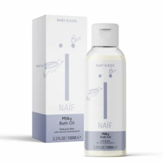NAIF Mléčný koupelový olej pro děti a miminka 100 ml
