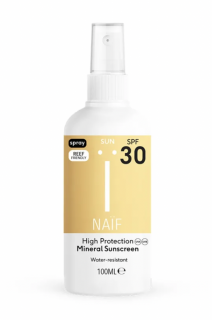 NAIF Ochranný sprej na opalování SPF 30 100 ml