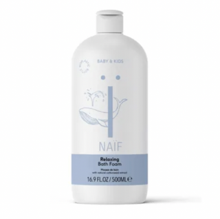 NAIF Relaxační pěna do koupele pro miminka a děti 500 ml