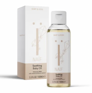 NAIF Zklidňující masážní olej pro děti a miminka 100 ml