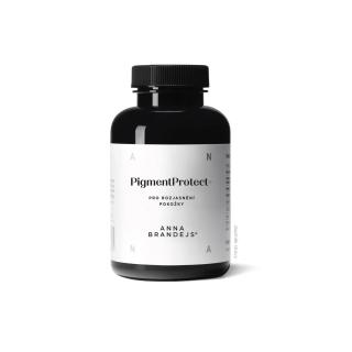 Pigment Protect+ ANNA BRANDEJS 30 kapslí  Doplněk stravy pro rozjasnění pleti a redukci hyperpigmentace