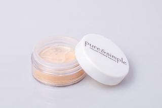 Pure&simple Minerální make-up 1.2 - 7 gr.  Světlá pleť, zlatavý podtón