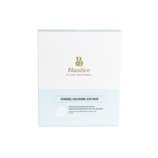 Balíček - Blandice Luxusní hydratační a vyhlazující hydrogelová maska s kys. hyaluronovou 4 ks x 30 ml