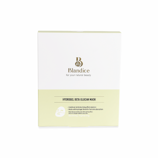 Balíček - Blandice Luxusní zklidňující hydrogelová maska s beta-glukanem 4 ks x 30 ml